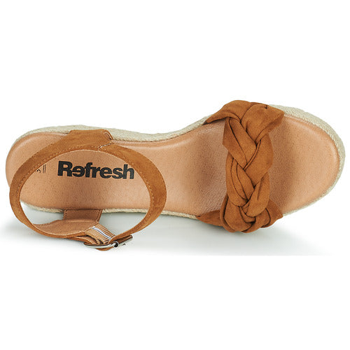 Refresh Women's Wedge Heels Sandals Camel