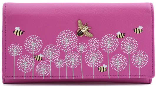 Moonflower Matinee Bee Purse Pink