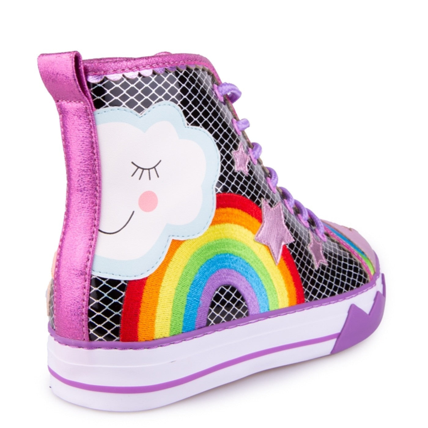 Irregular Choice - It's Always Sunny Black/Purple