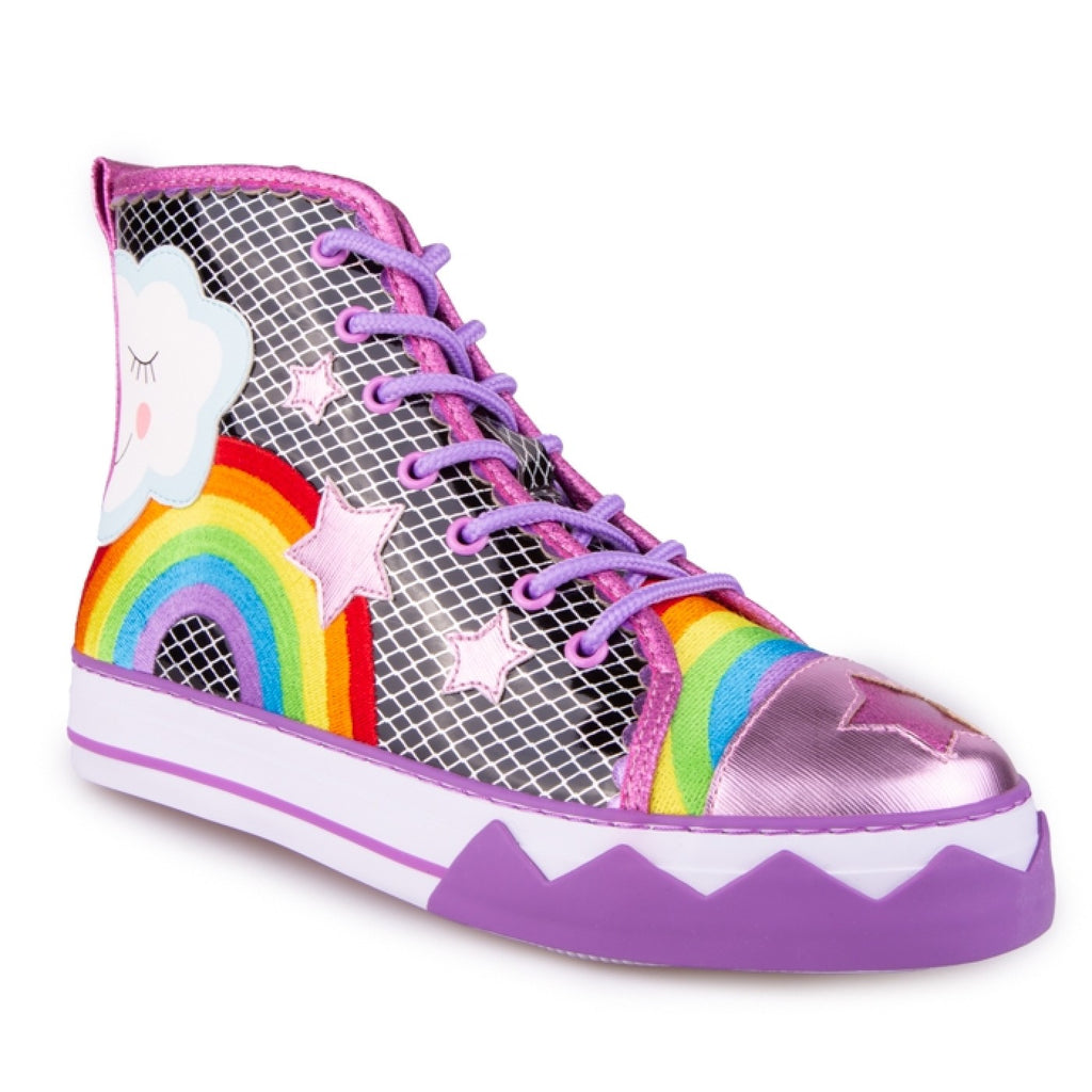 Irregular Choice - It's Always Sunny Black/Purple