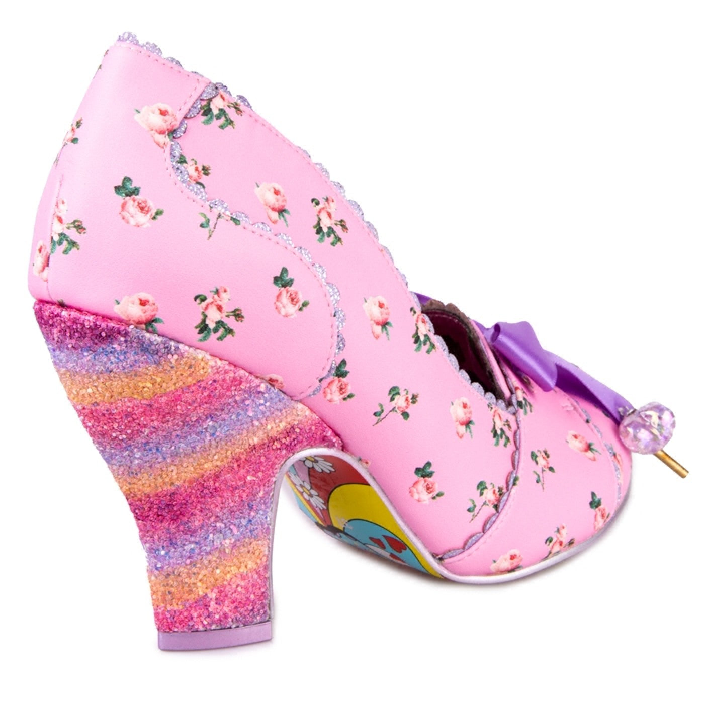 Irregular Choice Tied In A Bow Pink