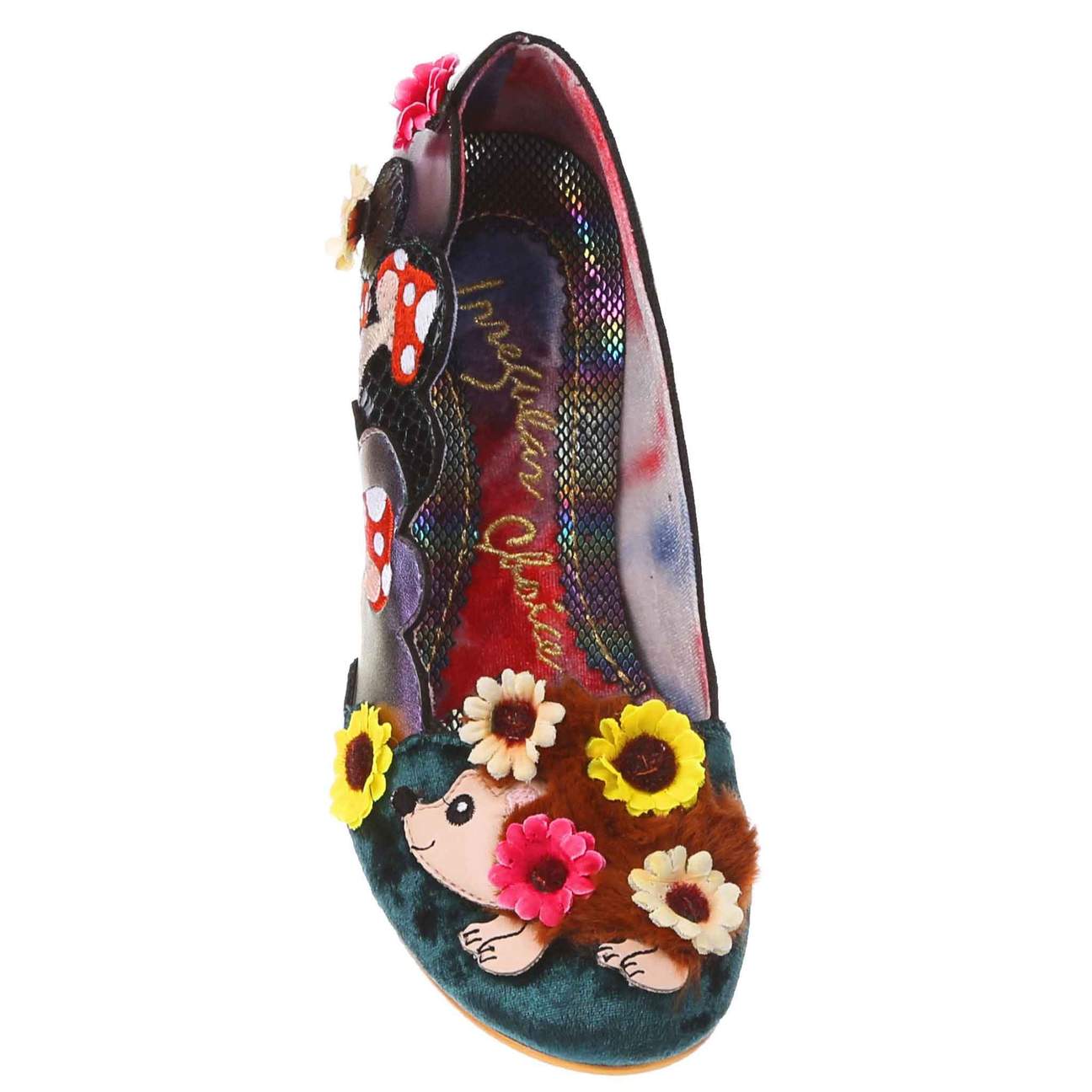 Irregular Choice Hedgerow Happiness Green Multi