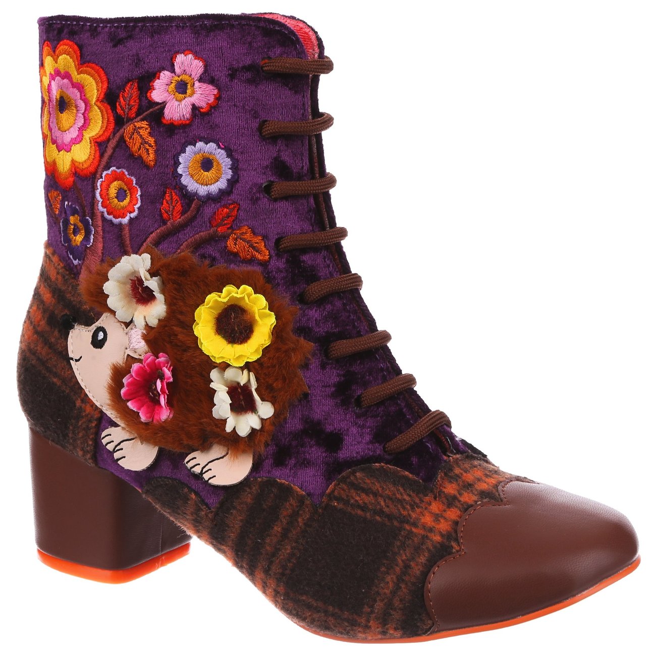 Irregular Choice Hedge Hugs Purple