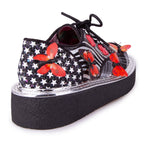Irregular Choice Butterfly Bounce Black/Red