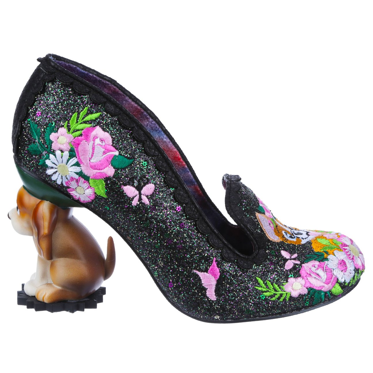 Irregular Choice - Bougainvillea Black/Pink