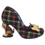 Irregular Choice - It's All Pawsible - Black/yellow/Red