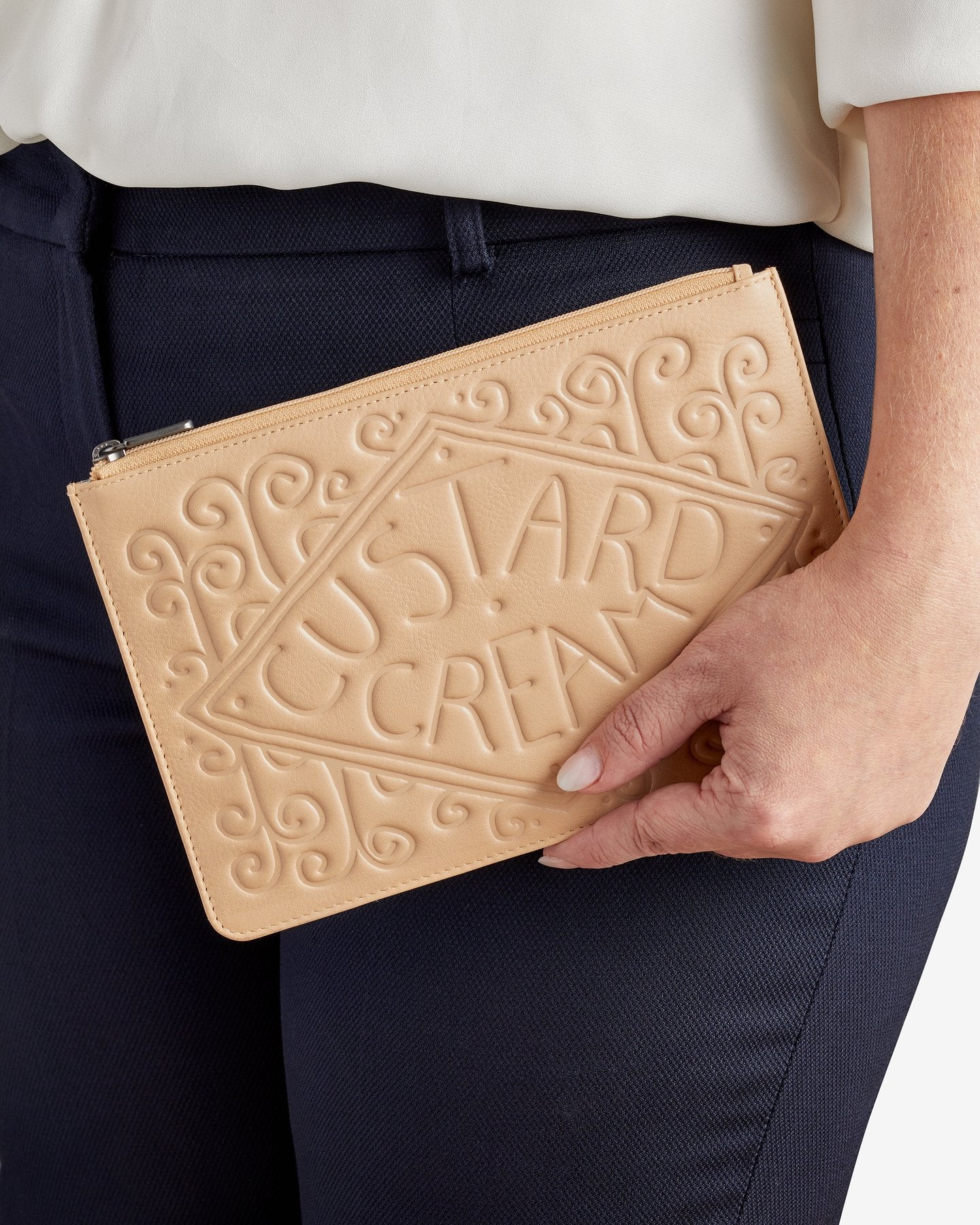 Yoshi Custard Cream Zip Top Pouch