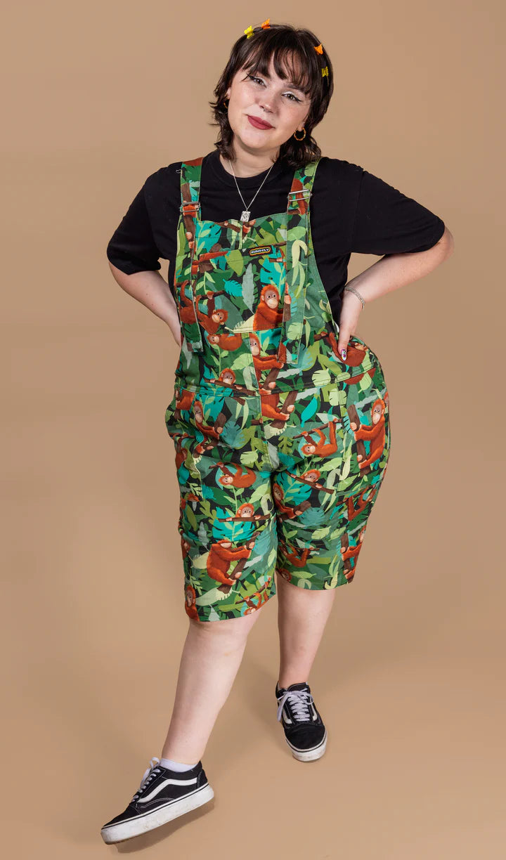 Orangutan Stretch Twill Dungaree Shorts