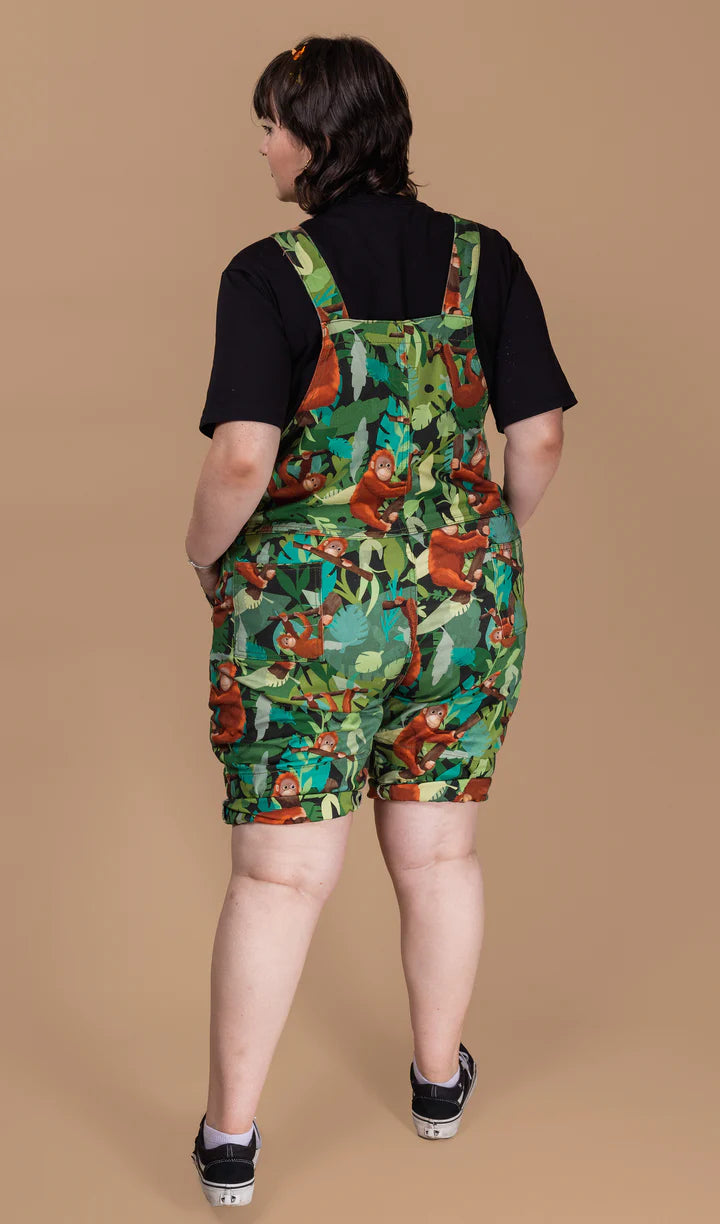 Orangutan Stretch Twill Dungaree Shorts