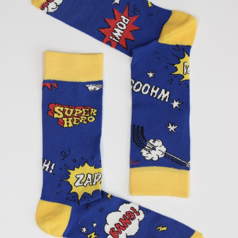 Sock Therapy men’s ‘super hero’ bamboo socks