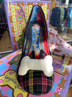 Irregular Choice - It's All Pawsible - Black/yellow/Red