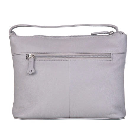 Santorini Compact Cross Body Bag Grey