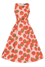Lady Vintage - Strawbelicious Hepburn Dress