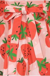 Lady Vintage - Strawbelicious Hepburn Dress