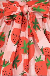 Lady Vintage Strawbelicious Swing Dress