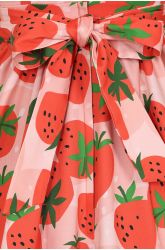 Lady Vintage Strawbelicious Swing Dress